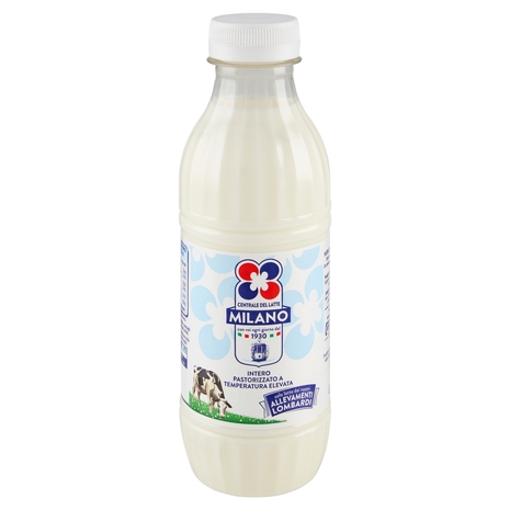 Centrale del Latte Milano Intero Pastorizzato a Temperatura Elevata 0,5 L